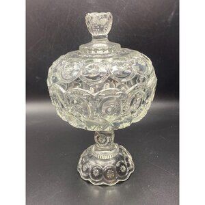 Moon n Star Lidded Compote by L. E. Smith